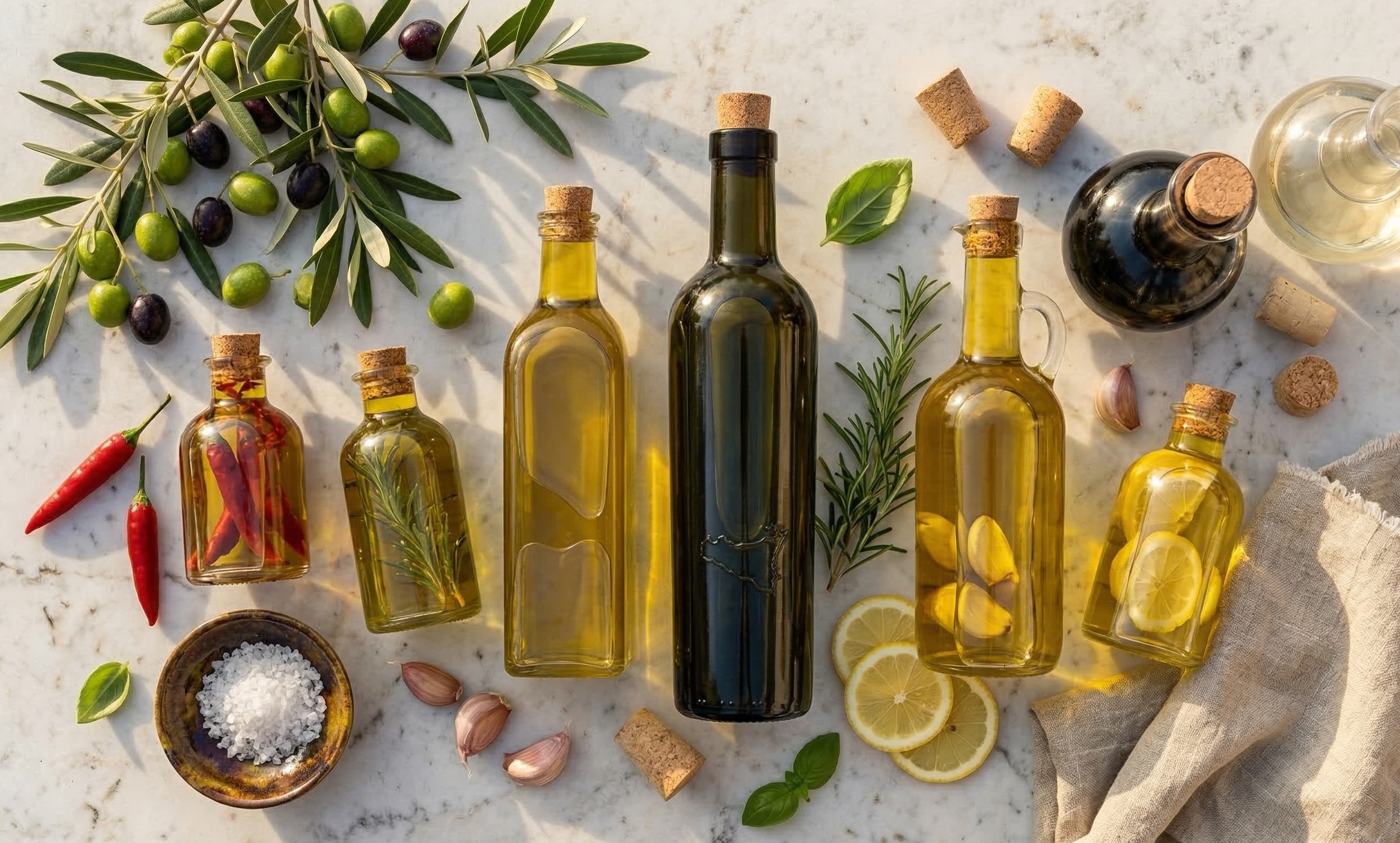 Öle und Würzmittel