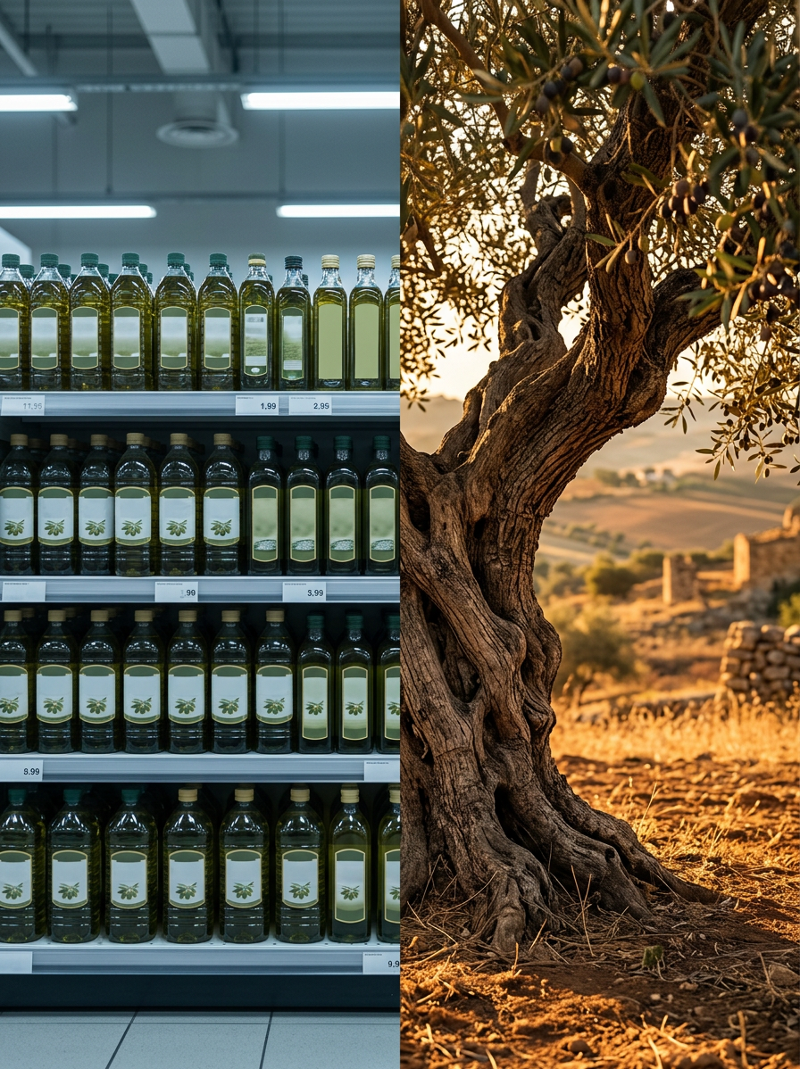 OGNI VOLTA CHE USI L’OLIO DEL SUPERMERCATO, STAI TRADENDO I TUOI PIATTI