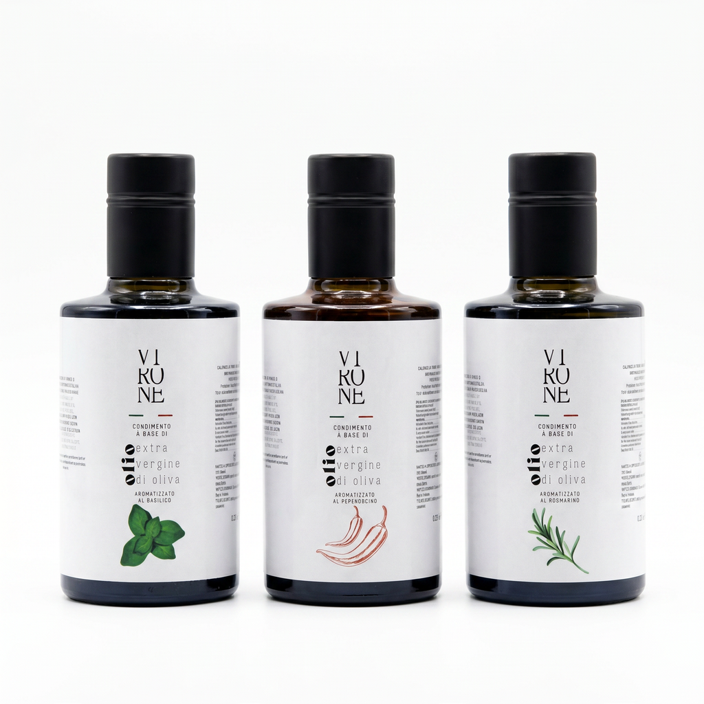 Kit Completo Oli Aromatizzati - 250 mL x3