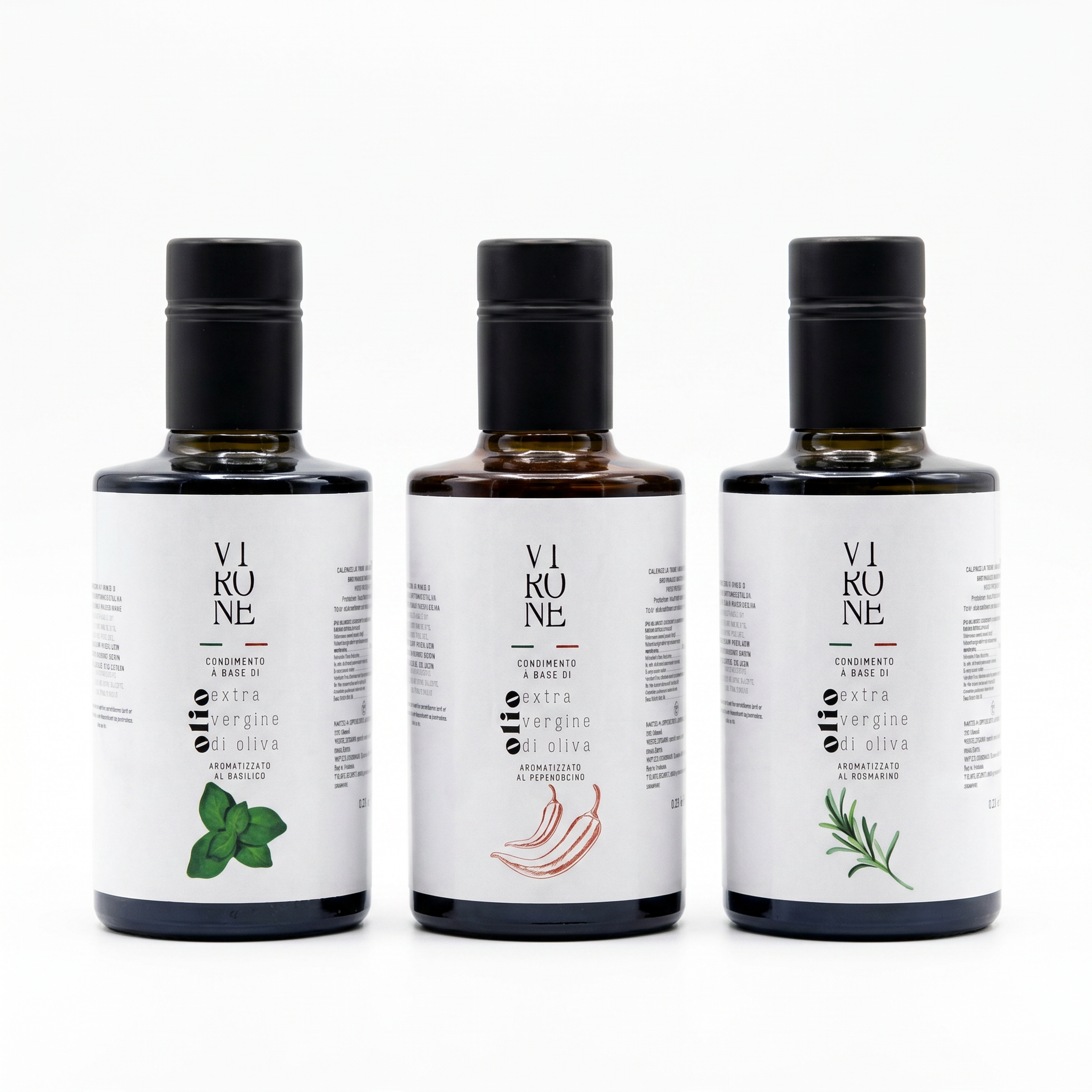 Kit Completo Oli Aromatizzati - 250 mL x3