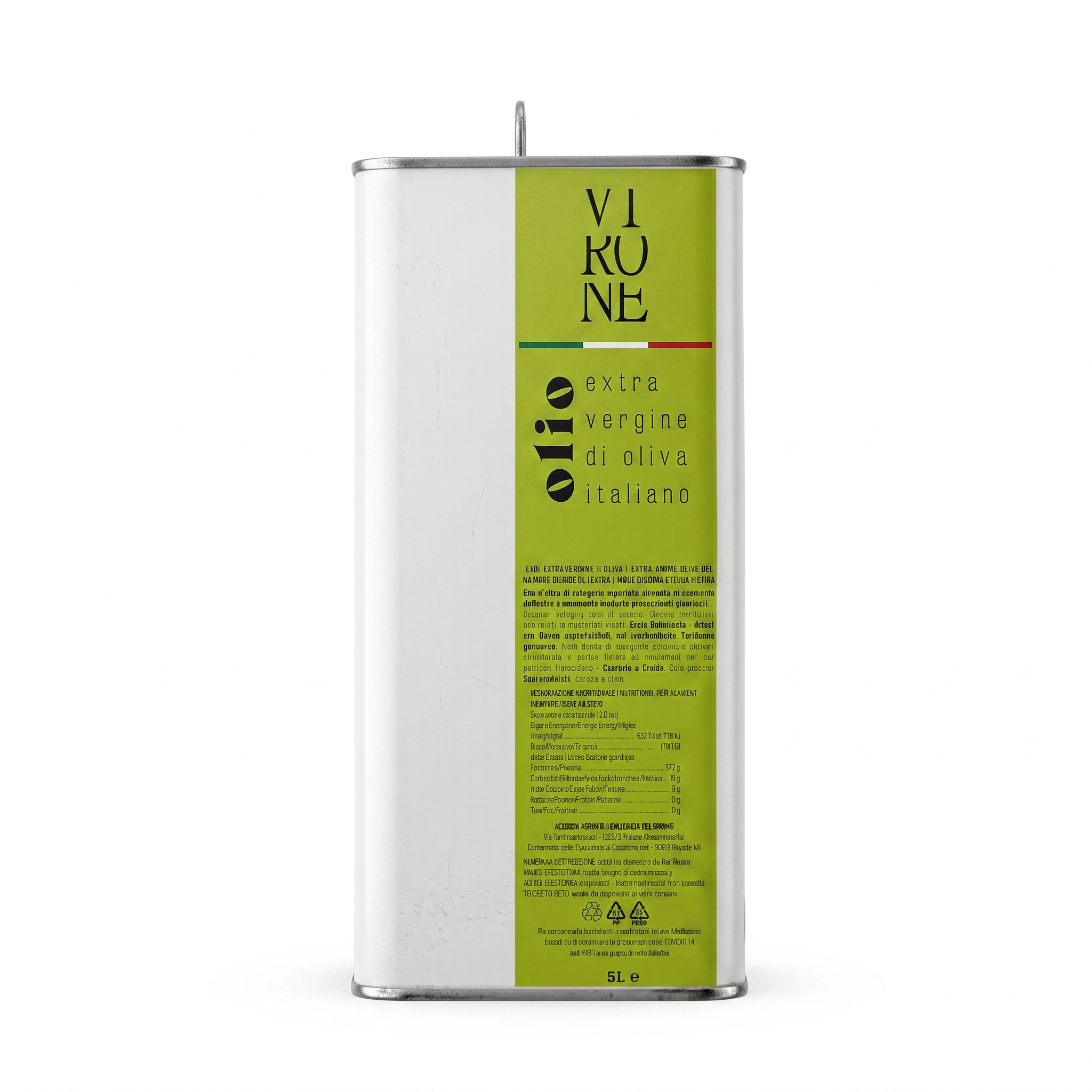 Olio Extravergine di Oliva 100% Italiano 5 L