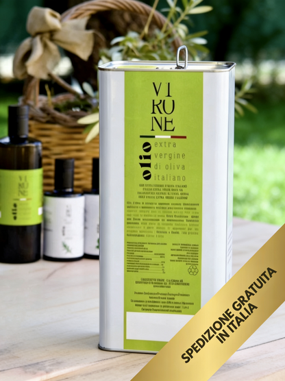 Liccunaria - Natives Olivenöl Extra Italienisch - 5-Liter-Kanister