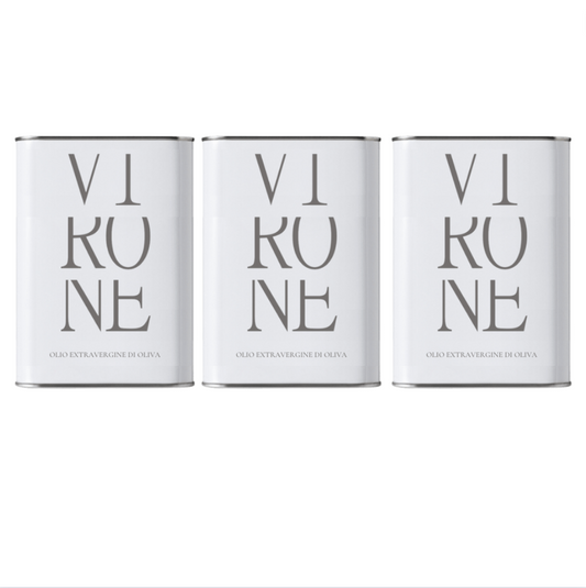 Olio Virone - 3 L x 3 - Extra Virgin Olive Oil 2022/23