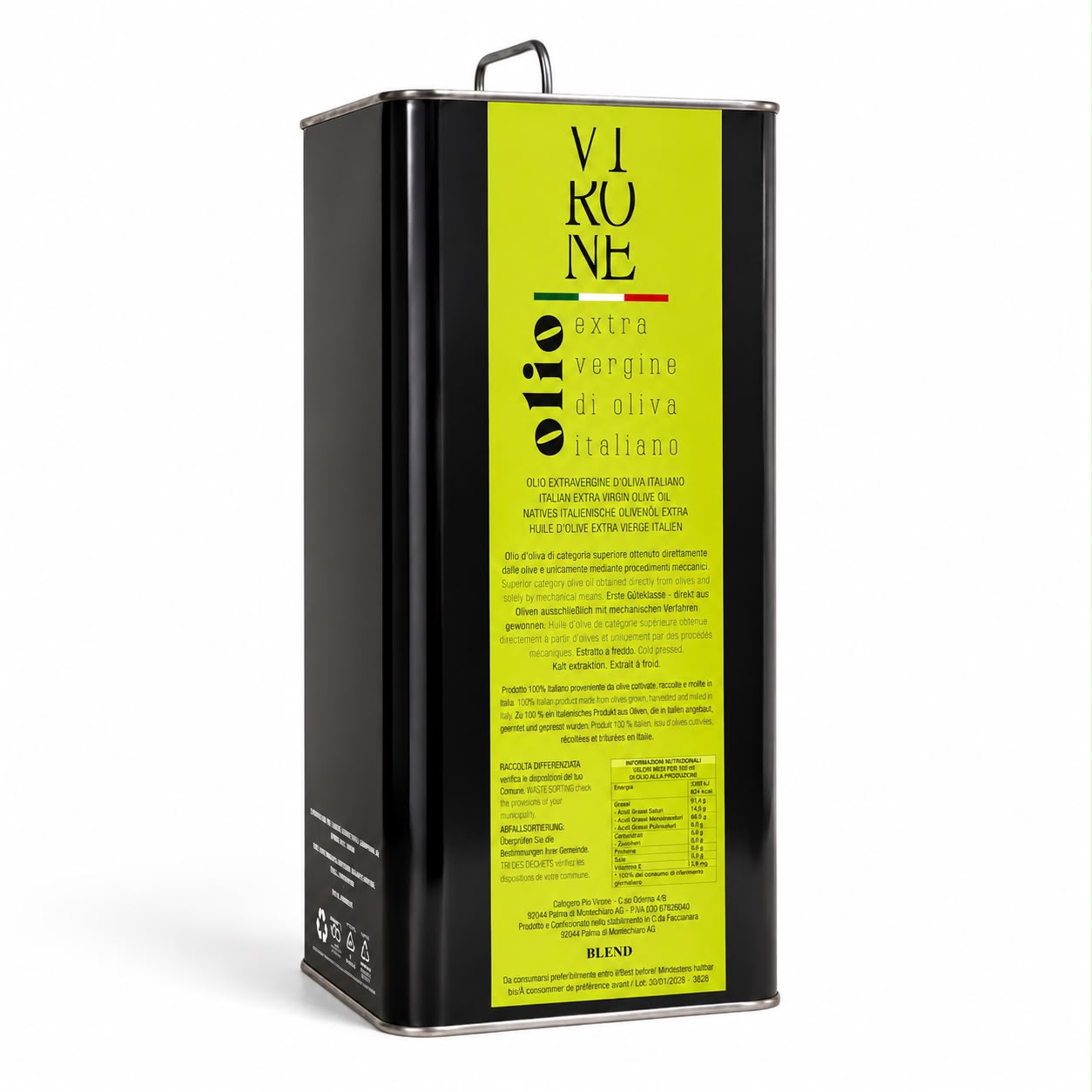 Lattina di olio Il Delicato